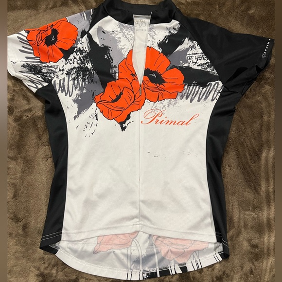 Women’s Primal Floral Cycling Jersey Sz Small Pre-Owned - Picture 1 of 2